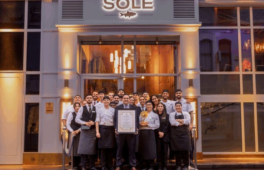 SOLE Seafood & Grill wins Best Luxury Seafood Restaurant Globally at the World Luxury Restaurant Awards 2025